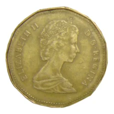 Монета 1 доллар 1988 года Канада (реверс)