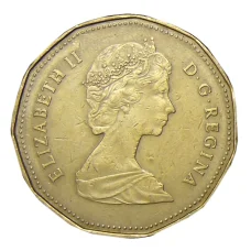 Монета 1 доллар 1988 года Канада (реверс)