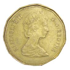 Монета 1 доллар 1988 года Канада (реверс)