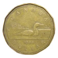 Монета 1 доллар 1988 года Канада (аверс)