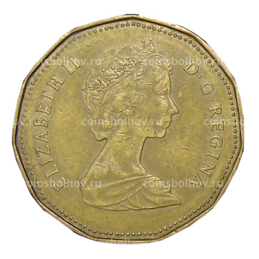 Монета 1 доллар 1988 года Канада (вид 2)