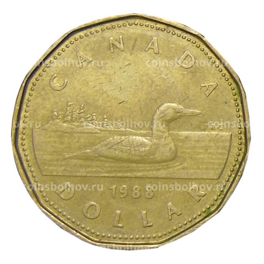 Монета 1 доллар 1988 года Канада