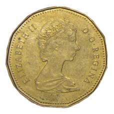 Монета 1 доллар 1988 года Канада (реверс)