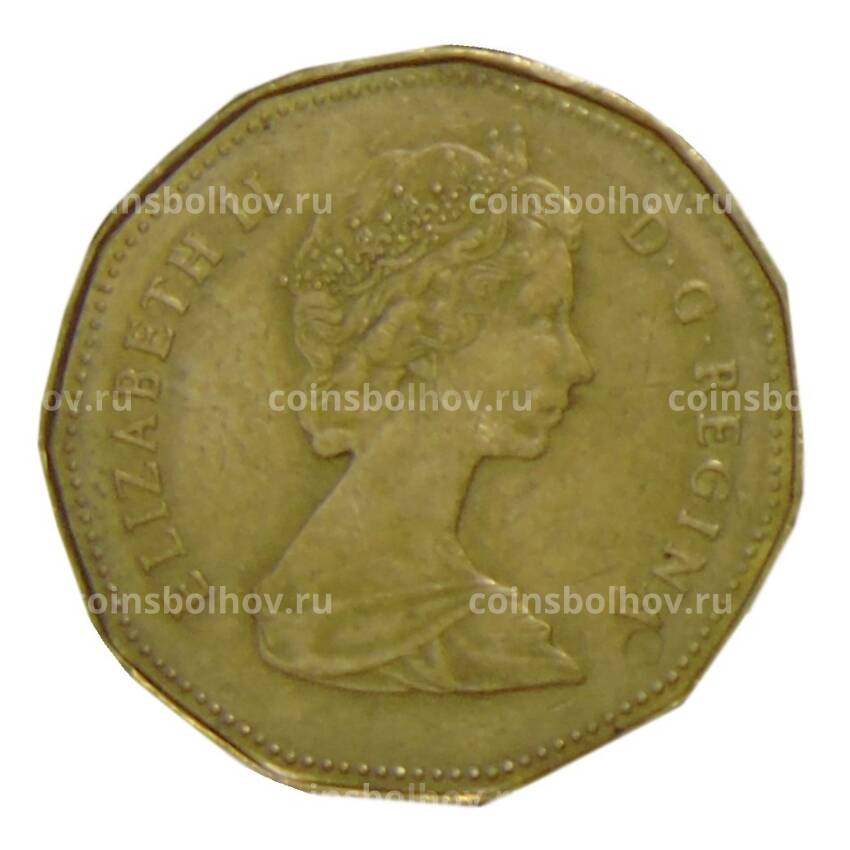 Монета 1 доллар 1988 года Канада (вид 2)