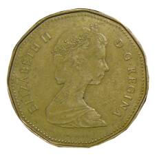 Монета 1 доллар 1988 года Канада (реверс)