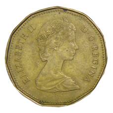 Монета 1 доллар 1989 года Канада (реверс)