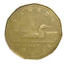 Монета 1 доллар 1989 года Канада (аверс)