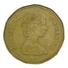 Монета 1 доллар 1989 года Канада (реверс)