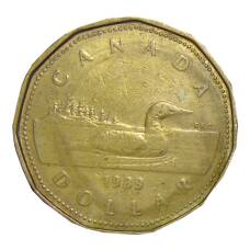 Монета 1 доллар 1989 года Канада (аверс)