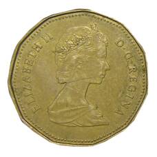 Монета 1 доллар 1989 года Канада (реверс)