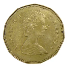 Монета 1 доллар 1989 года Канада (реверс)