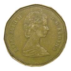 Монета 1 доллар 1989 года Канада (реверс)