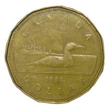 Монета 1 доллар 1989 года Канада (аверс)