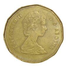 Монета 1 доллар 1989 года Канада (реверс)