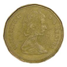 Монета 1 доллар 1989 года Канада (реверс)