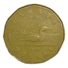 Монета 1 доллар 1989 года Канада (аверс)