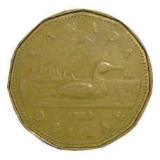 Монета 1 доллар 1989 года Канада (аверс)