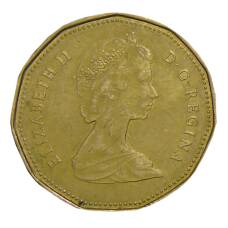 Монета 1 доллар 1989 года Канада (реверс)