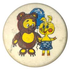 Значок Винни-Пух