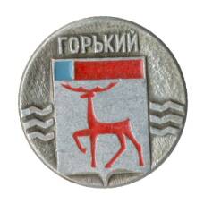Значок Горький