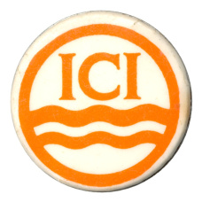Значок рекламный Imperial Chemical Industries ICI (Великобритания)