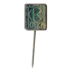 Значок рекламный фармкомпания Krka (Югославия)