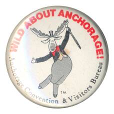 Значок «Без ума от Анкориджа» (США)