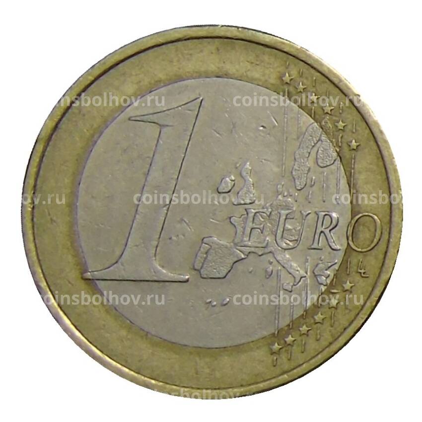 Монета 1 евро 2002 года А Германия (вид 2)
