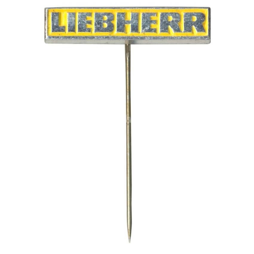 Значок рекламный Liebherr (Германия)