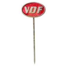 Значок рекламный VDF (Германия)