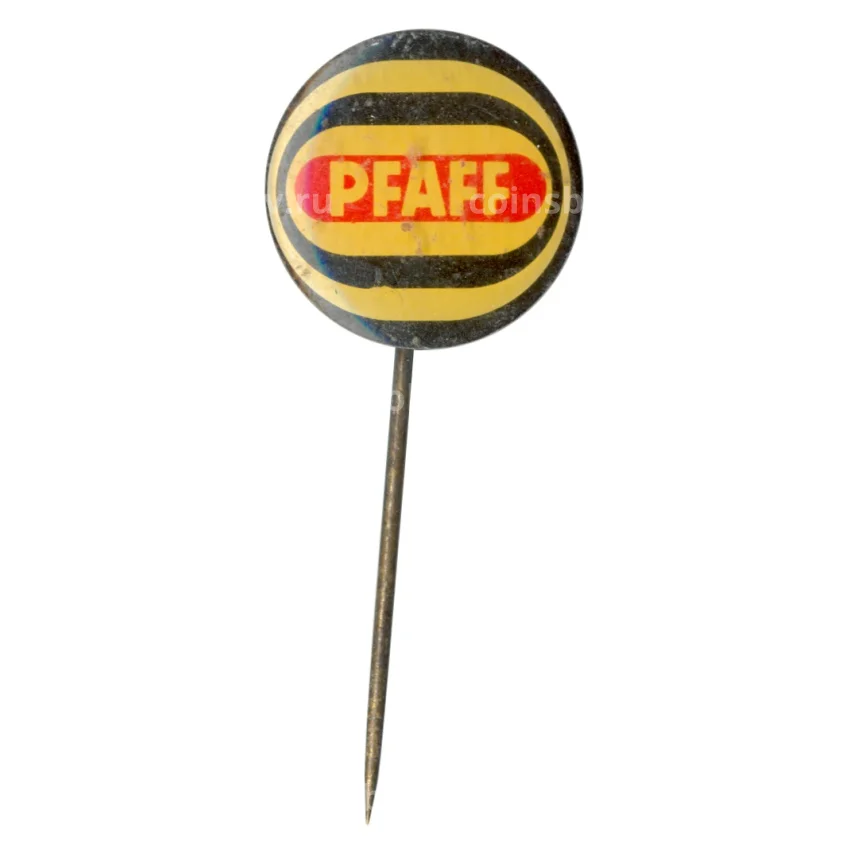 Значок рекламный Pfaff (Германия)