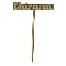 Значок рекламный Chirana (Чехословакия)