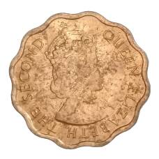 Монета 1 цент 1965 года Британский Гондурас (Белиз) (реверс)