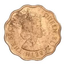 Монета 1 цент 1965 года Британский Гондурас (Белиз) (реверс)