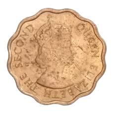 Монета 1 цент 1965 года Британский Гондурас (Белиз) (реверс)