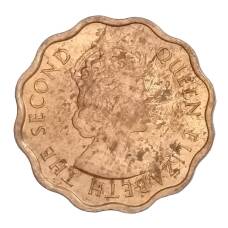 Монета 1 цент 1965 года Британский Гондурас (Белиз) (реверс)