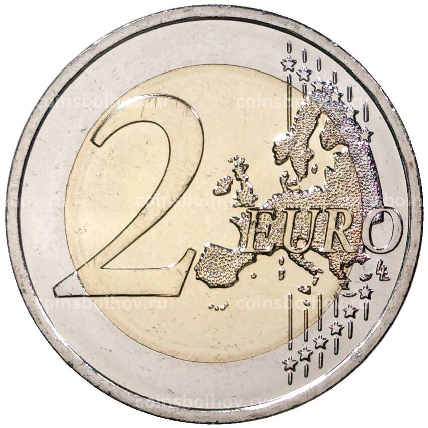 Монета 2 евро 2020 года Словения — 500 лет со дня рождения Адама Бохорича (вид 2)
