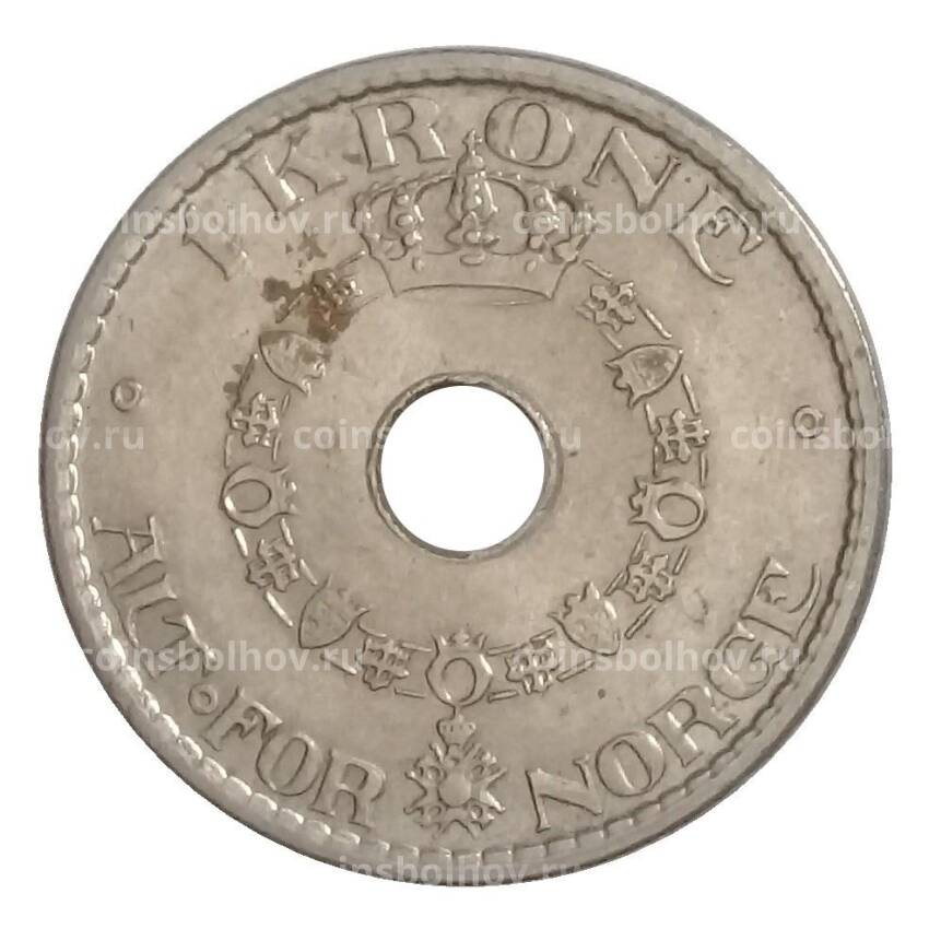 Монета 1 крона 1940 года Норвегия (вид 2)