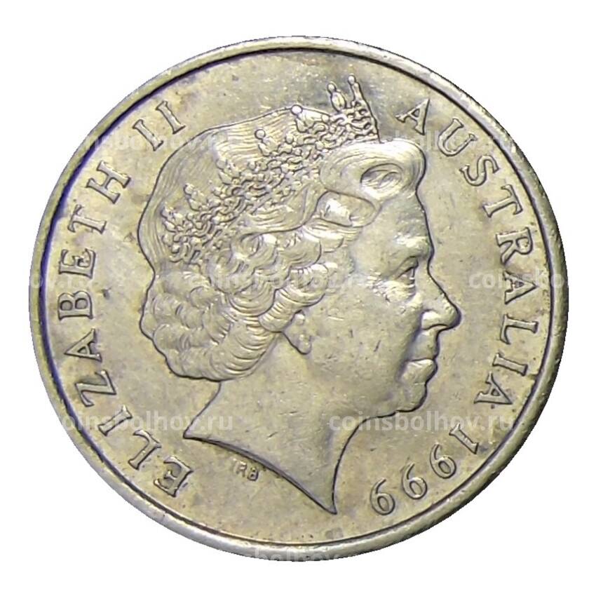 Монета 10 центов 1999 года Австралия (вид 2)