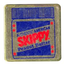 Значок рекламный Skippy