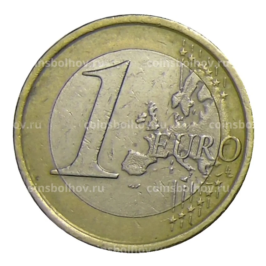 Монета 1 евро 2009 года Италия (вид 2)