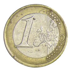 Монета 1 евро 2001 года Испания (реверс)