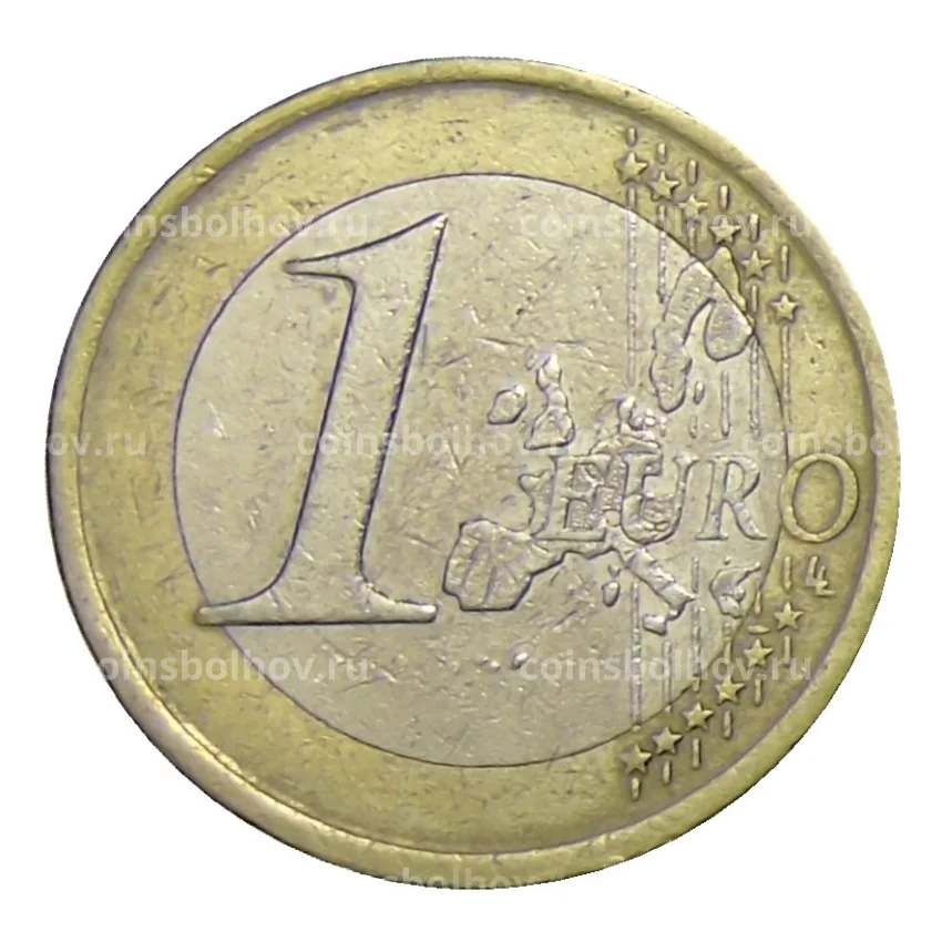Монета 1 евро 2002 года Испания (вид 2)