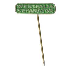 Значок рекламный Westfalia Separator (Германия)