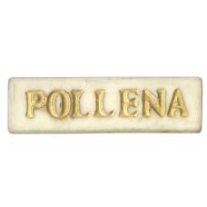 Значок рекламный Pollena