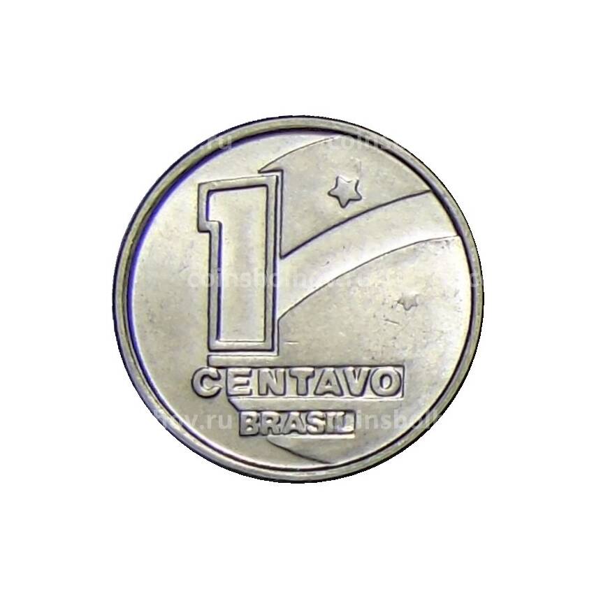 Монета 1 сентаво 1989 года Бразилия