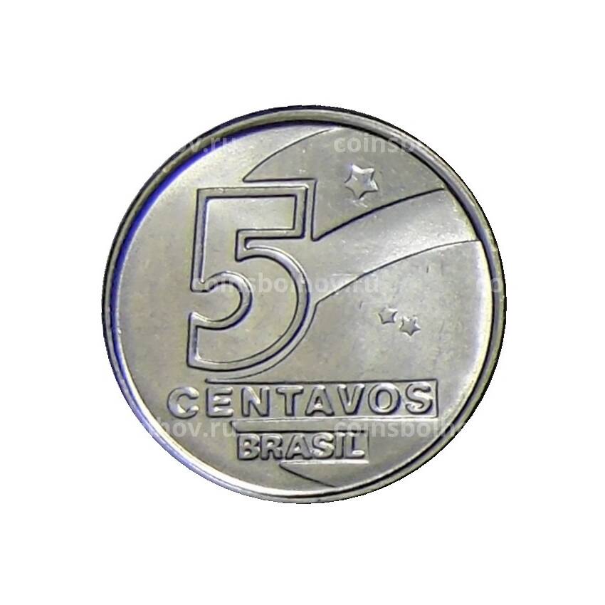 Монета 5 сентаво 1989 года Бразилия (вид 2)