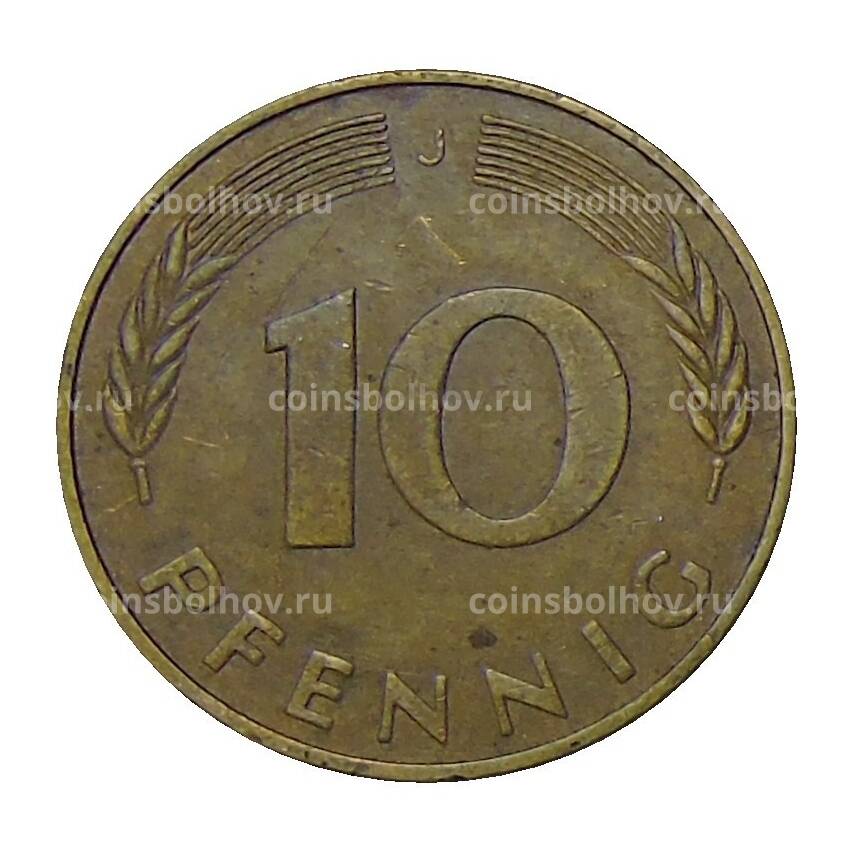 Монета 10 пфеннигов 1979 года J Германия (вид 2)