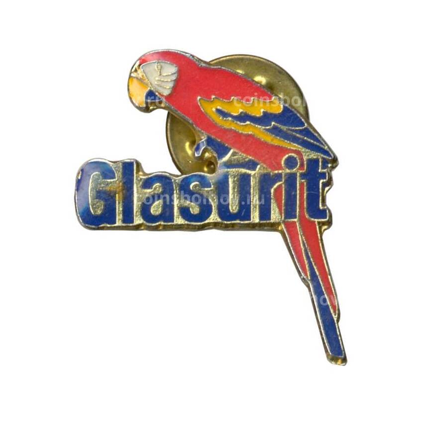 Значок рекламный Glasurit (Германия)
