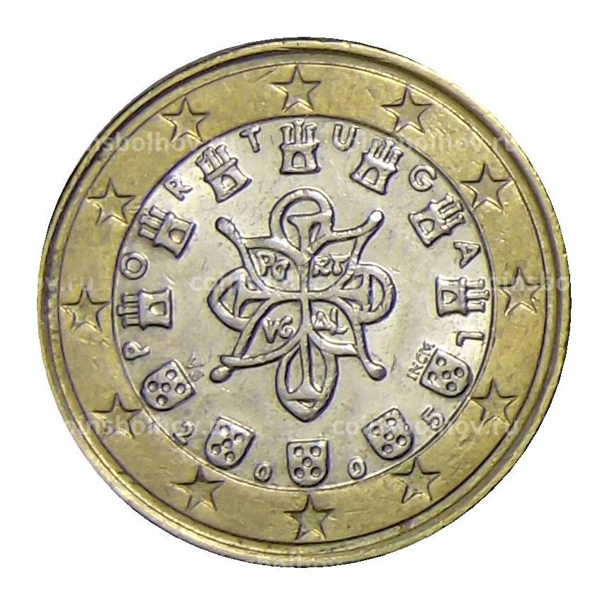 Монета 1 евро 2005 года Португалия